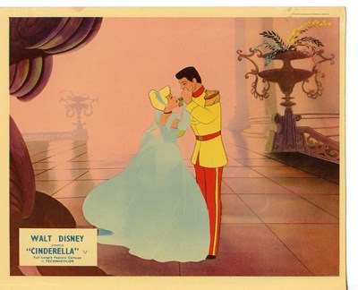 Lot 309 - CINDERELLA (1950) A set of 8 UK front of house...