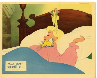 Lot 309 - CINDERELLA (1950) A set of 8 UK front of house...