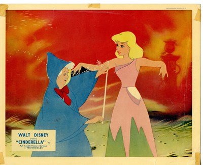 Lot 309 - CINDERELLA (1950) A set of 8 UK front of house...