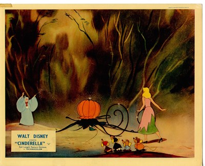 Lot 309 - CINDERELLA (1950) A set of 8 UK front of house...