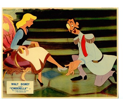 Lot 309 - CINDERELLA (1950) A set of 8 UK front of house...