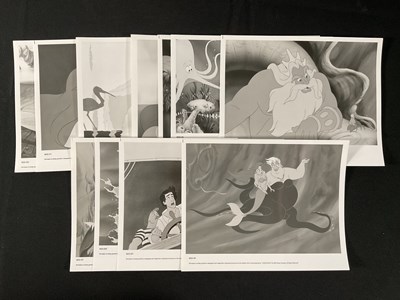 Lot 381 - THE LITTLE MERMAID (1989) A set of 8 11" x 14"...