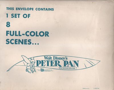 Lot 346 - PETER PAN (1953) A set of 1958 re-release US...
