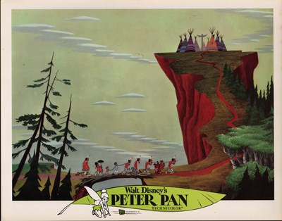 Lot 346 - PETER PAN (1953) A set of 1958 re-release US...