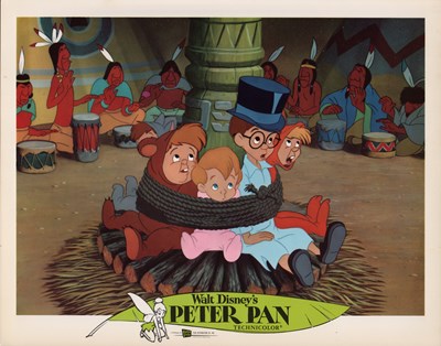 Lot 346 - PETER PAN (1953) A set of 1958 re-release US...