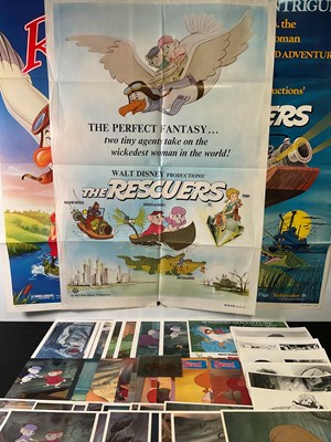 Lot 384 - THE RESCUERS (1977) A group of film posters...