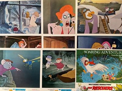 Lot 384 - THE RESCUERS (1977) A group of film posters...