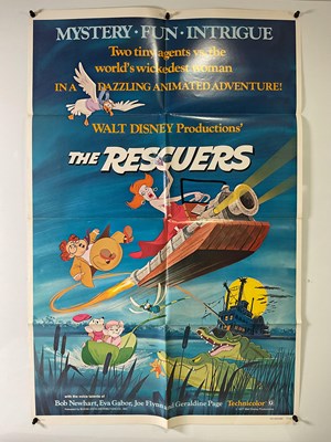 Lot 384 - THE RESCUERS (1977) A group of film posters...