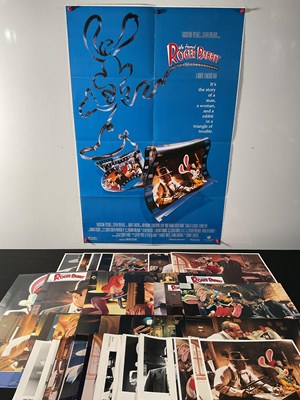 Lot 386 - WHO FRAMED ROGER RABBIT (1988) A set of 8 US...