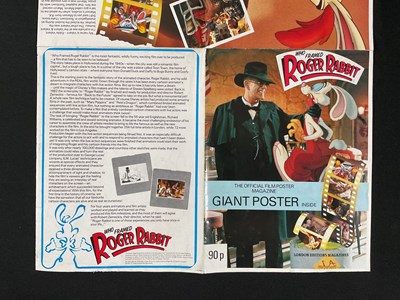 Lot 386 - WHO FRAMED ROGER RABBIT (1988) A set of 8 US...