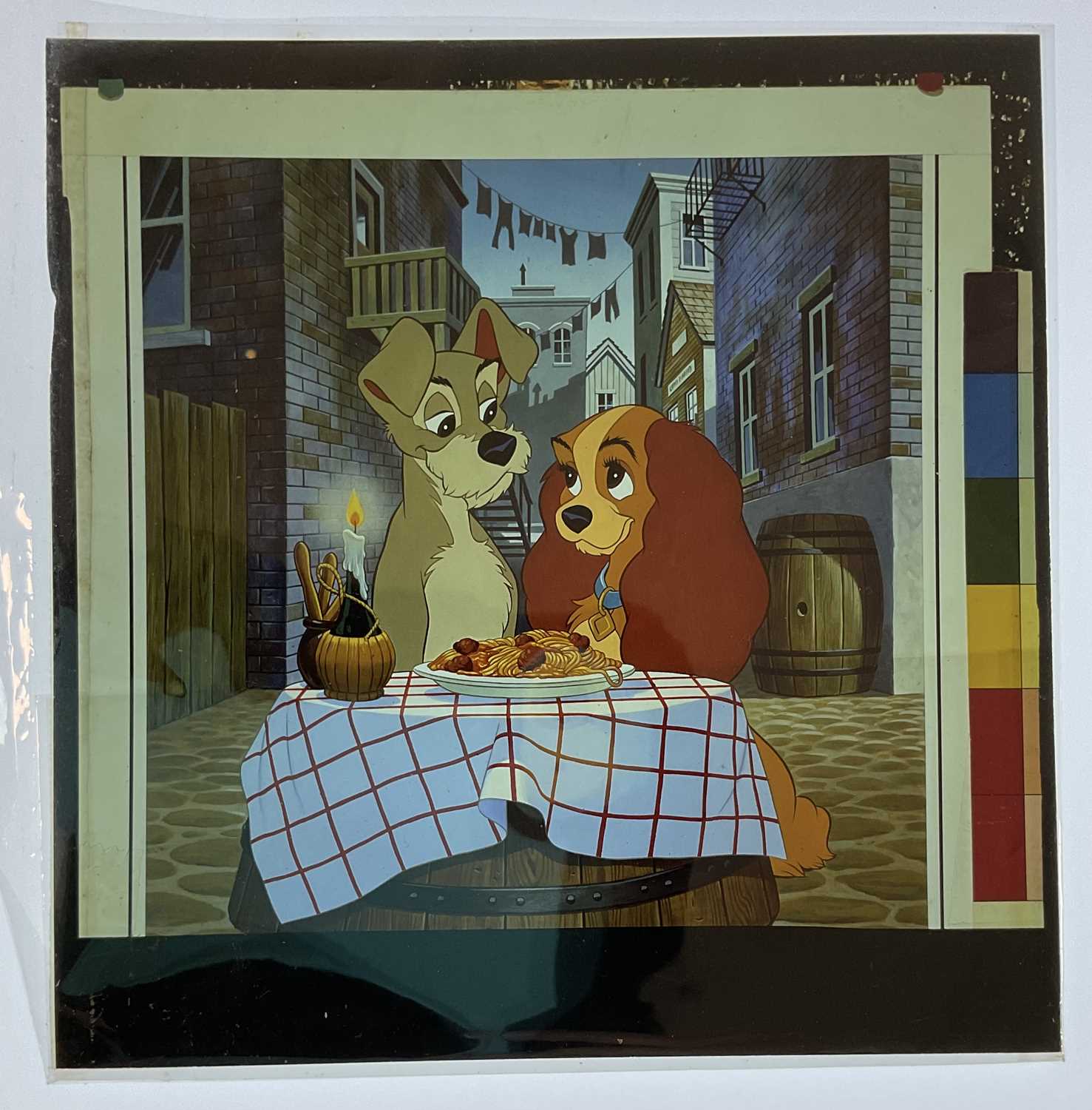Lot 396 - LADY AND THE TRAMP (1955) An original Walt...