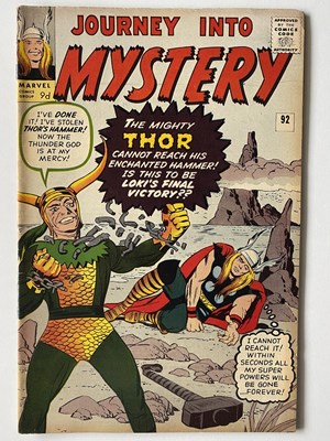 Lot 3 - JOURNEY INTO MYSTERY # 92 - (1963 - MARVEL -...