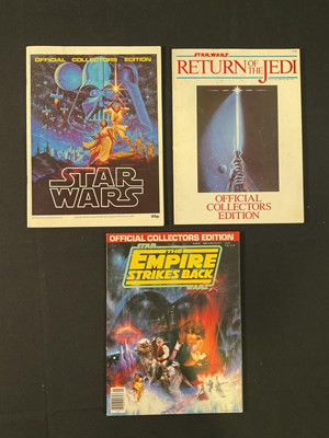 Lot 552 - STAR WARS Collectors Editions Magazines #1-3...