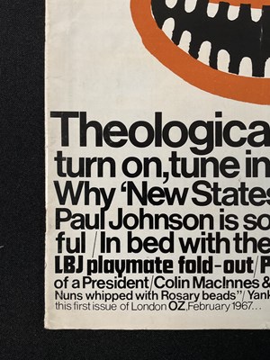 Lot 475 - OZ MAGAZINE #1 (1967) The first issue of the...