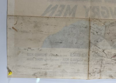 Lot 143 - 12 ANGRY MEN (1957) US one sheet, courtroom...