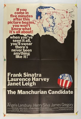 Lot 150 - THE MANCHURIAN CANDIDATE (1962) US one sheet,...
