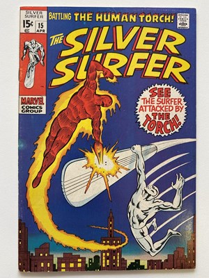 Lot 300 - SILVER SURFER # 15 - (1970 - MARVEL - Cents...