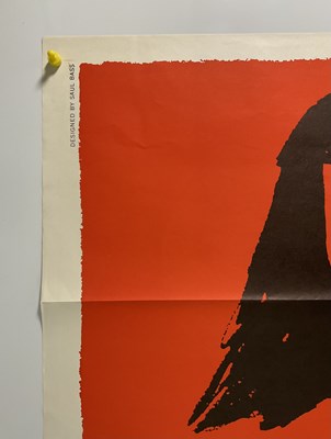Lot 22 - ONE TWO THREE (1962) US one sheet, Saul Bass...