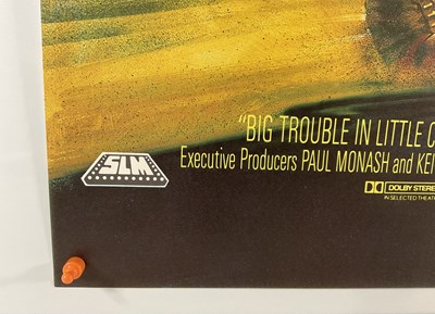 Lot 132 - BIG TROUBLE IN LITTLE CHINA (1986) UK quad...