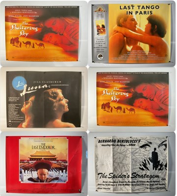 Lot 140 - BERNARDO BERTOLUCCI - A group of UK quad film...
