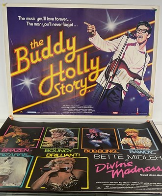 Lot 172 - A chorus of UK quad film posters for musicals...