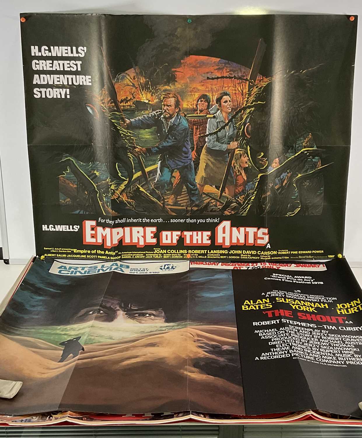 Lot 260 - A murder of horror film posters comprising THE...