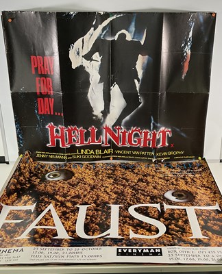 Lot 260 - A murder of horror film posters comprising THE...