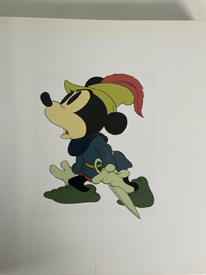 Lot 401 - A pair of Walt Disney art books by PIERRE...