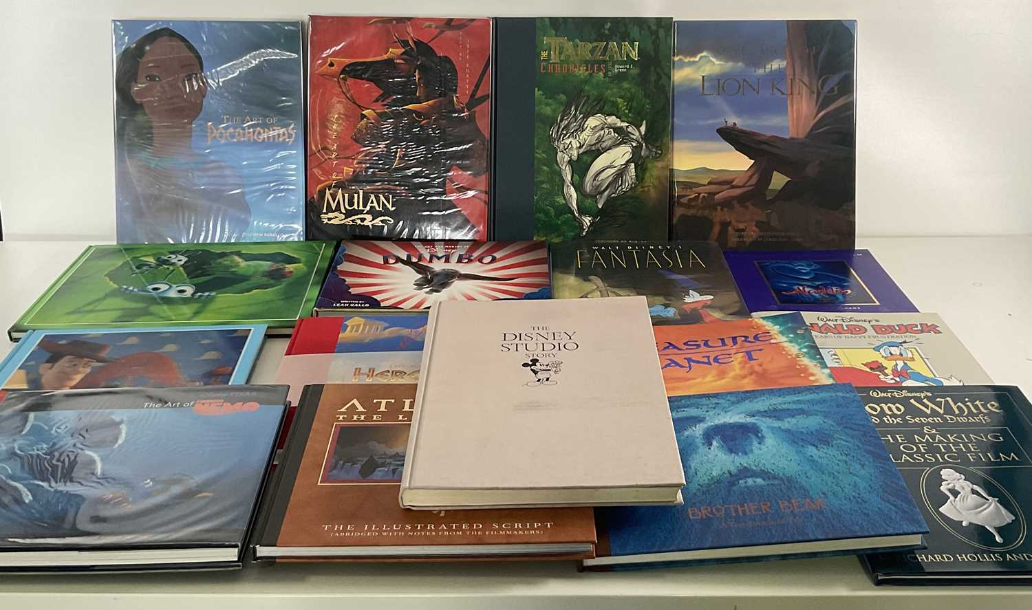 Lot 402 - A selection of Walt Disney hardback art books...