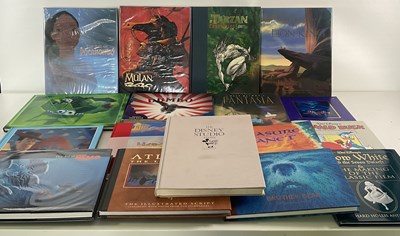 Lot 402 - A selection of Walt Disney hardback art books...