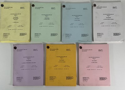 Lot 530 - Original production used shooting scripts for...