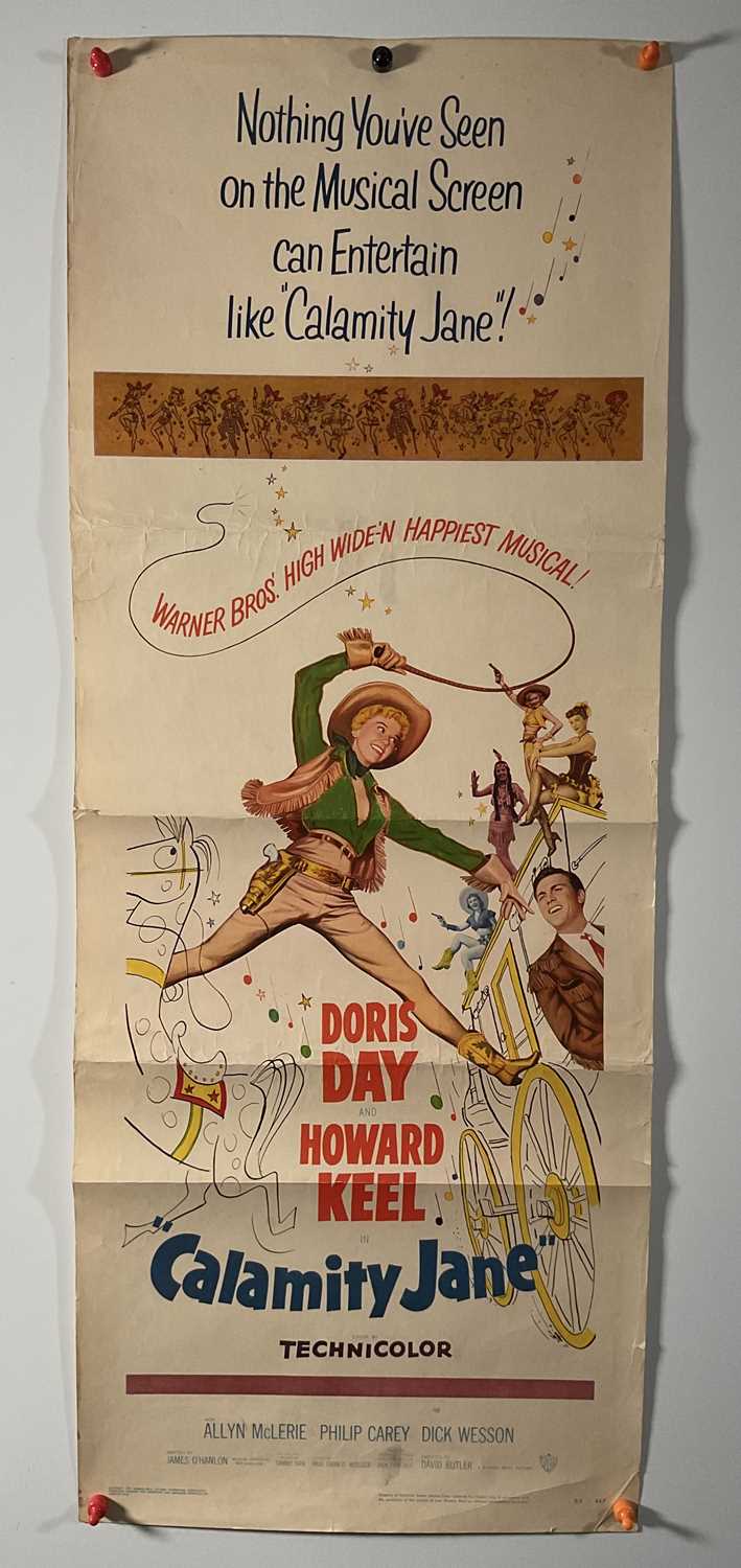 Lot 14 - CALAMITY JANE (1953) US insert film poster,...