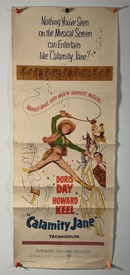 Lot 14 - CALAMITY JANE (1953) US insert film poster,...