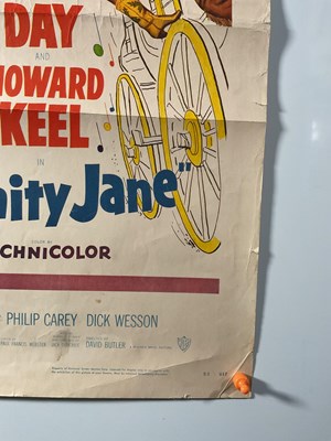 Lot 14 - CALAMITY JANE (1953) US insert film poster,...