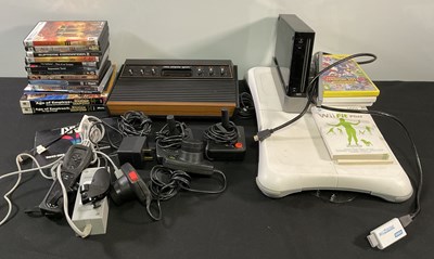 Lot 513 - An ATARI 2600 video computer game system with...