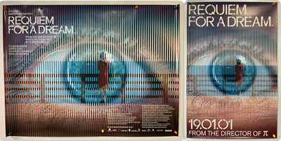 Lot 63 - REQUIEM FOR A DREAM (2000) A UK quad film...