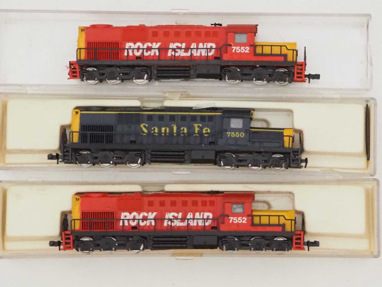 Lot 2 - A group of MODEL POWER (by AHM/Mehano) N gauge...