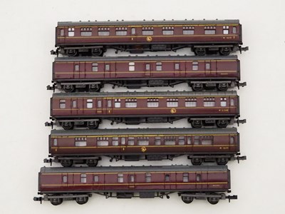Lot 3 - A group of N gauge locos and rolling stock by...