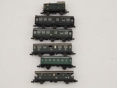 Lot 11 - A group of European outline N gauge steam...