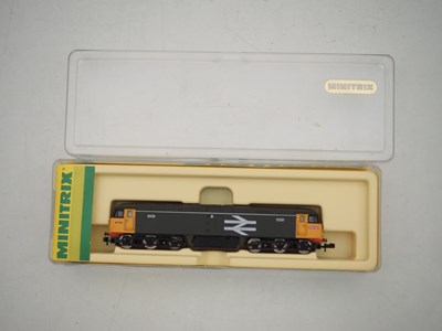 Lot 15 - MINITRIX - a pair of N gauge class 47 diesel...