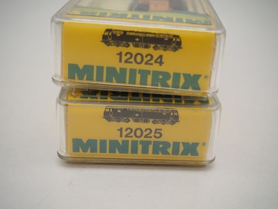 Lot 15 - MINITRIX - a pair of N gauge class 47 diesel...
