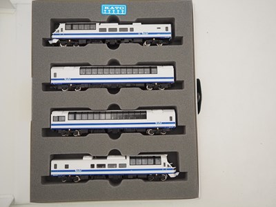 Lot 23 - A pair of Japanese outline N gauge multiple...