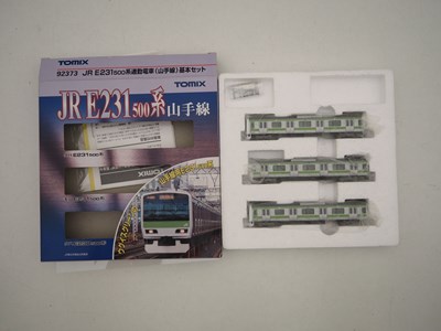 Lot 23 - A pair of Japanese outline N gauge multiple...