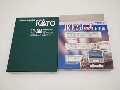 Lot 23 - A pair of Japanese outline N gauge multiple...