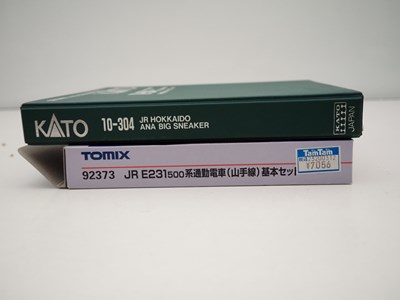 Lot 23 - A pair of Japanese outline N gauge multiple...