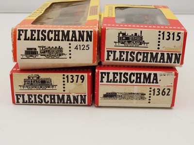 Lot 27 - A group of FLEISCHMANN HO gauge German outline...