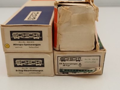 Lot 40 - A group of boxed HO gauge wagons and coaches...