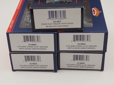 Lot 45 - BACHMANN - various mixed OO gauge wagons and...