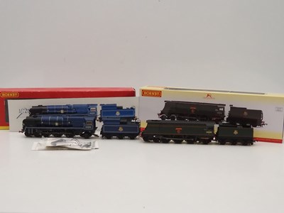 Lot 63 - A pair of HORNBY OO gauge steam locomotives...