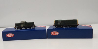 Lot 78 - A pair of HELJAN OO gauge diesel locomotives...